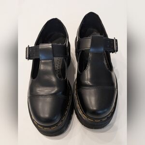 Dr. Marten Bethan Platform Leather Maryjanes US 7